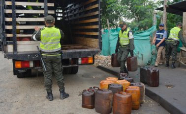 Los decomisos quedaron a disposición de la Dirección de Impuestos y Aduanas Nacionales (Dian). Edinsson Figueroa