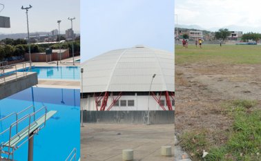 En la foto el Complejo Acuático de Norte de Santander, Coliseo Toto Hernández y el estadio Centenario de Atletismo Archivo