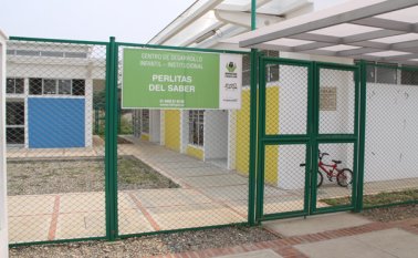 Este es el CDI, ubicado en el barrio El Llano, del municipio de El Zulia. Obando