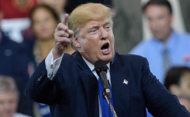 Trump domina la campaña presidencial republicana apoyado en un estilo incendiario. AFP