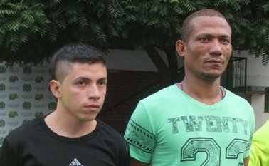 Jhon Wilmer Flórez Vargas, Gerley Torres Valoy, conocido como ‘Friti’. Policía