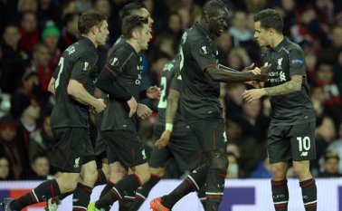 Liverpool eliminó al Manchester United de la Europa League AFP