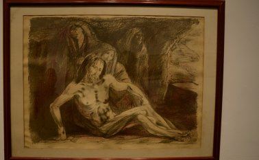 Jesús es sepultado. Rodrigo Sandoval