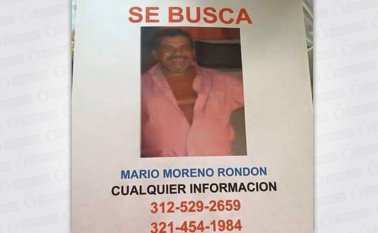 Las autoridades realizan la verificación en la zona, con el fin de hallar más pistas que den con el paradero del minero. Cortesía