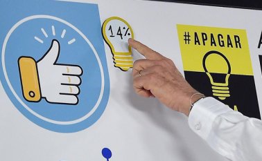 presidente Juan Manuel Santos entregó el ahorro de energía correspondiente al lunes 21 de marzo, en el que se registró un ahorro del 14 % Suministrada