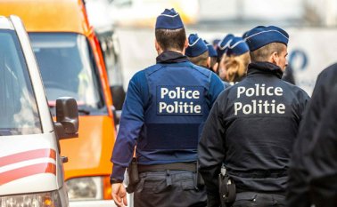 Las autoridades tienen fotografías de los principales sospechosos de los atentados en Bélgica. afp