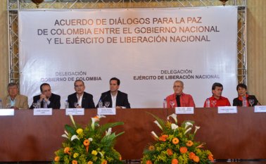Diferentes sectores políticos se manifestaron a favor y en contra del proceso de paz con el Eln. Colprensa