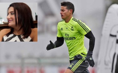 La madre del madridista conversó en la red social (tuiter), con Juan Felipe Cadavid, periodista deportivo de RCN. Archivo