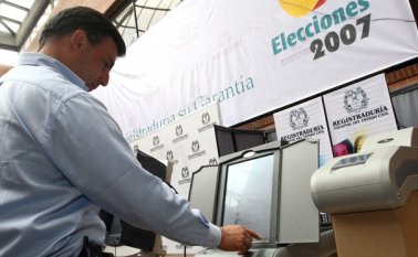 El sistema de voto electrónico no se ha podido implementar en Colombia, pese a los reiterados intentos que se han hecho por sacar adelante la iniciativa. Archivo / Colprensa