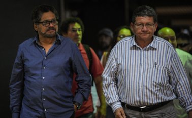 Farc afirmaron en La Habana que se han logrado "importantes avances". AFP