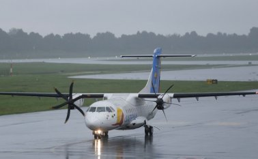 Vuelven la lluvias a gran parte del país, las cuales generan traumatismos en el tráfico aéreo.  Archivo