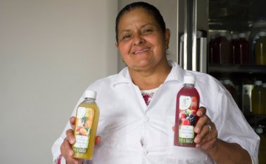 Gloria Galvis, emprendimiento hecho mujer, se inspira en las aromáticas tradicionales para darle un toque de modernidad a sus productos. Juan Pablo Bayona
