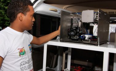 Este es el sistema que desde el sábado implementa la Alcaldía de Villa del Rosario en la Autopista Internacional. César Obando