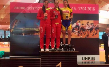 Los patinadores colombianos tuvieron una buena presentación en la primera parada de la gira Europea que se cumplió en Geisengen, Alemania. Los cafeteros lograro varias medallas en distintas pruebas. Fedepatín