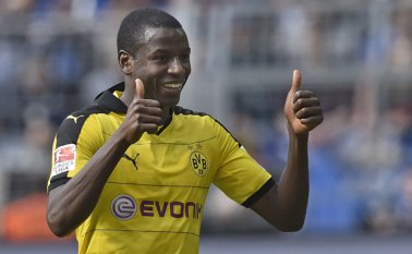 Adrián Ramos marcó dos goles frente al Hamburgo. AP