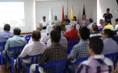 En la presentación del plan se insistió en que, independientemente de los mandatarios y autoridades que desempeñen los cargos, las políticas públicas ambientales son el eje del desarrollo. Obando