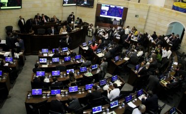 La plenaria del senado discutirá esta tarde sobre las irregularidades que rodean el sistema electoral colombiano y la necesidad de una reforma. Archivo