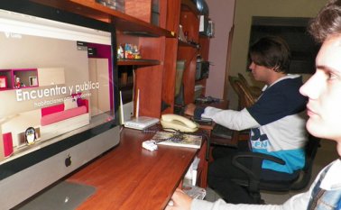 La plataforma para acceder a las habitaciones que se están arrendando es www.luada.co. Javier Sarabia