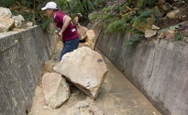 20 viviendas de Cuberos Niño y Camilo Torres, en alto riesgo. Alfredo Estévez