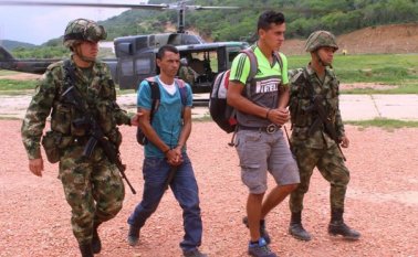 Los detenidos fueron trasladados a Cúcuta y dejados a disposición de las autoridades. Suministrada