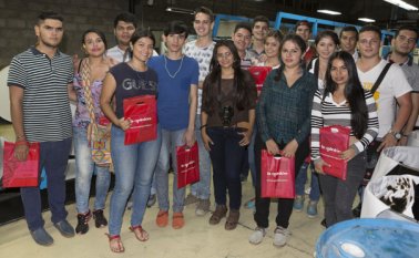 Con el firme objetivo de conocer los procesos que se llevan a cabo a diario en el periódico La Opinión para informar a la región, estudiantes de Comunicación Social de la Universidad de Pamplona visitaron sus instalaciones.  Juan Pablo Cohen y Rodrigo Sandoval