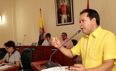Villamizar indicó que gestionarán una serie de diplomados que les sirvan a los ediles para su accionar comunal. Cortesía