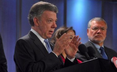 Juan Manuel Santos, presidente de Colombia. Colprensa