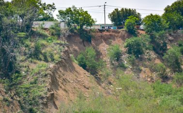 El sector es conocido por su inestabilidad geológica y los constantes deslaves. Juan Pablo Bayona