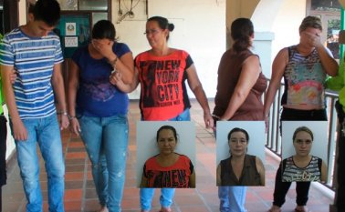 Las detenciones se produjeron durante tres diligencias de allanamiento y registro a igual número de inmuebles, ubicados en los barrios San Luis y Torcoroma III. Archivo