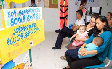 Hoy concluye la jornada de aplicación de fluor para combatir la caries en los niños de Cúcuta. César Obando