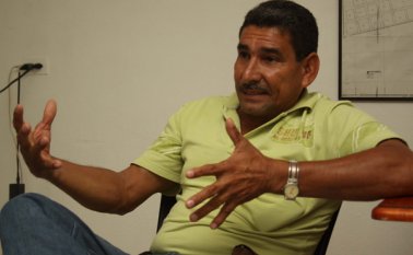 El líder comunal de La Gabarra Henry Pérez desapareció el 26 de enero. Archivo