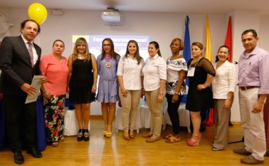 El evento contó con la participación de Orlando Terré Camacho, presidente de la Asociación Mundial de Educación Cortesía