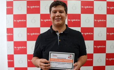 Óscar Fernando Herrera Vásquez fue el ganador. Rodrigo Sandoval