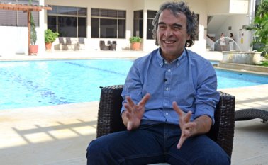 No tengo la menor duda de que las maquinarias en ese sentido tradicional de la política, que representan ante la comunidad lo más desagradable de la política, son derrotables”, Sergio Fajardo. Rodrigo Sandoval