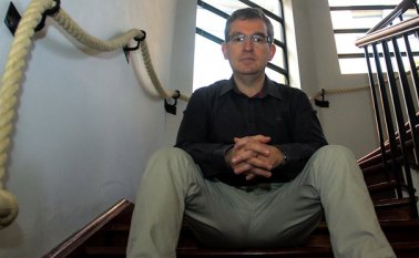 El escritor español Santiago Posteguillo presentó su libro ‘La legión perdida’. Colprensa