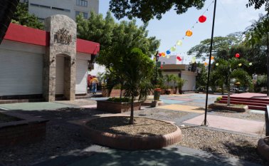 Así luce ahora el parque Amelia. Juan Pablo Cohen