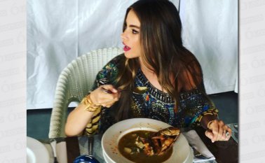 Vergara recibió las llaves de la ciudad por parte de la Alcaldía de Cartagena, que la declaró huésped ilustre. Instagram