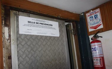 Cerraron algunas habitaciones que no estaban aptas para su uso. Cortesía