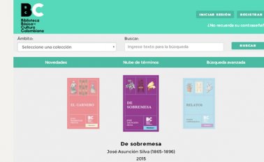 Para descargar o leer los textos de la Biblioteca Básica de Cultura Colombiana (BBCC) debe ingresarse a la página: www.bibliotecanacional.gov.co/bbcc. Tomada de Internet