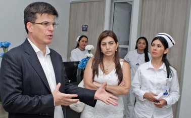 El presidente de sura colombia, Juan David Escobar, informó que en los dos últimos años en Cúcuta se registró un crecimiento del 20% en la solicitud de pólizas de salud. Mario Caicedo