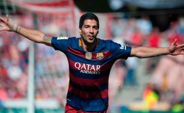 Suárez aventajó en cinco goles al portugués Cristiano Ronaldo, que anotó 35. AFP