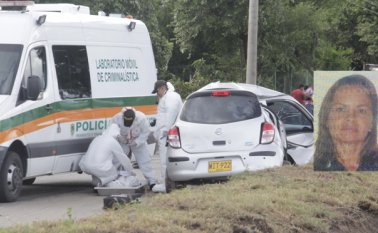El accidente ocurrió cuando la pareja transportaba a un menor de 14 años al colegio ubicado en El Escobal. Cristian Herrera