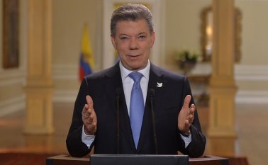 Juan Manuel Santos, presidente de Colombia. Colprensa