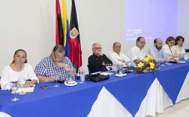 Los senadores del Centro Democrático José Obdulio Gaviria, Alfredo Rangel y María del Rosario Guerra, lideraron ayer una audiencia pública en Cúcuta, en la que el tema central fue el cierre de la frontera. Alfredo Estévez