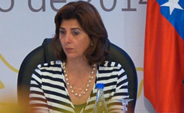 María Ángela Holguín, canciller de Colombia. Archivo