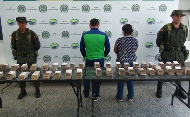 Los hermanos fueron capturados y el automotor inmovilizado. Colprensa