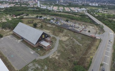 En esta zona del norte de la ciudad, colindando con el anillo vial oriental, Interferias y el Parque Metropolitano se construirá el parque de atracciones mecánicas para los cucuteños. Orlando Carvajal