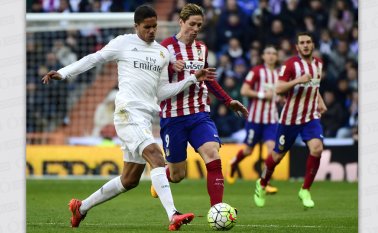 Real Madrid y Atlético. AFP