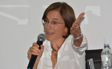 Periodista española Salud Hernández. Archivo