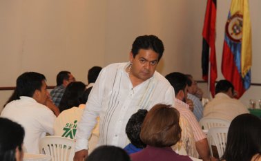 Para la época de los hechos, Víctor Oliverio Peña Maldonado se desempeñaba como asesor de la Gobernación de Norte de Santander y fue encargado como representante legal de la empresa Aguas del Oriente. Archivo